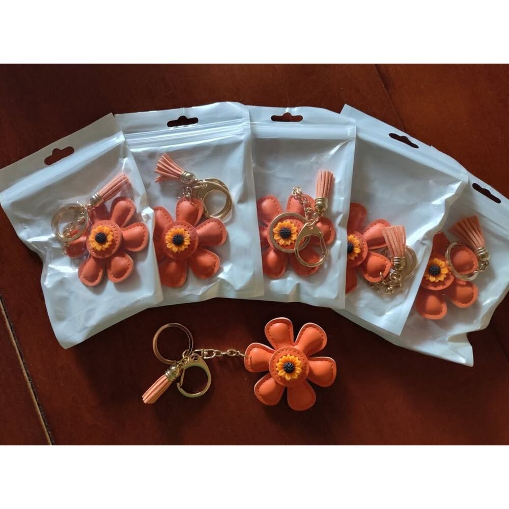 Flower Accessory for Backpack, Purse or Keys